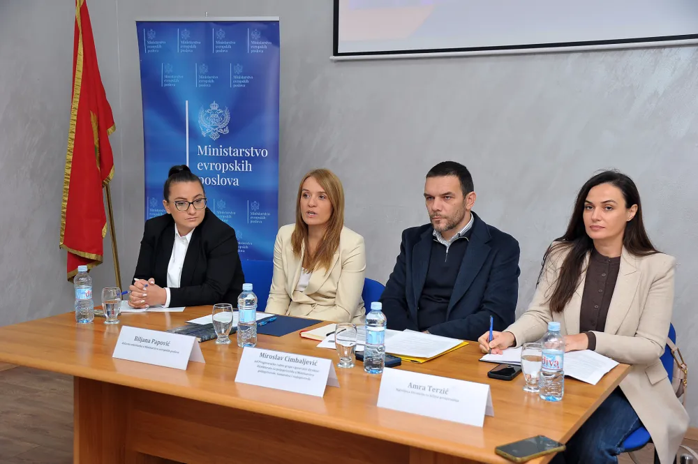 Biljana Papović, Miroslav Cimbaljević, &nbsp;Amra Terzić i&nbsp;Granica Kovačević Petrić