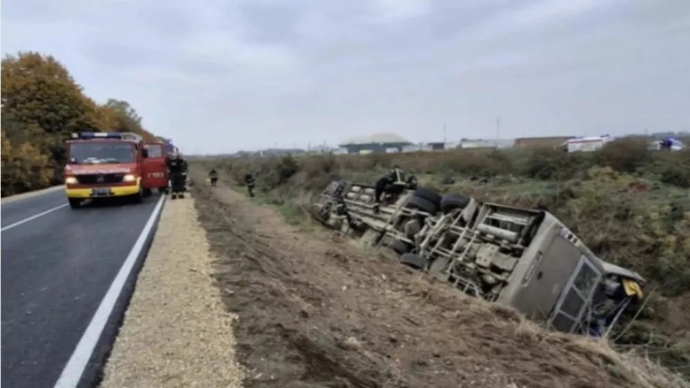 Uhap&scaron;en vozač autobusa zbog stravične nesreće kod Sremske Mitrovice