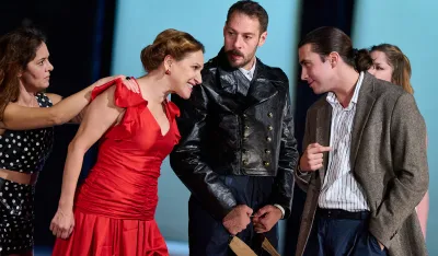 Scena iz predstave "Večeras improvizujemo"