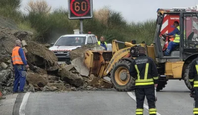Odron na putu Podgorica-Bar