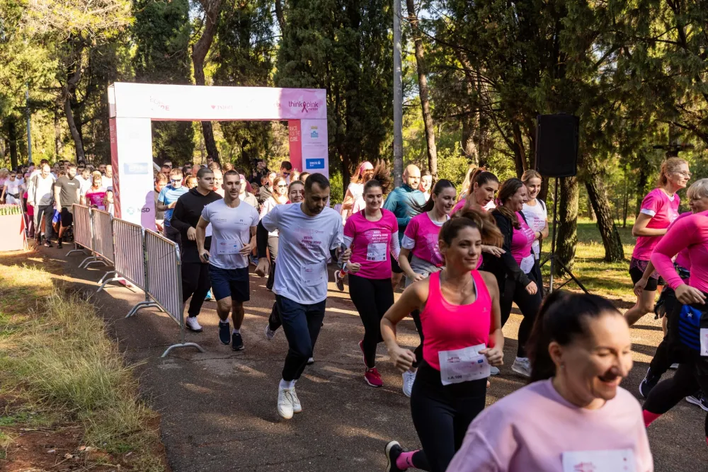 Preko hiljadu učesnika na Race for the cure: Svakim korakom podržavamo jedni druge