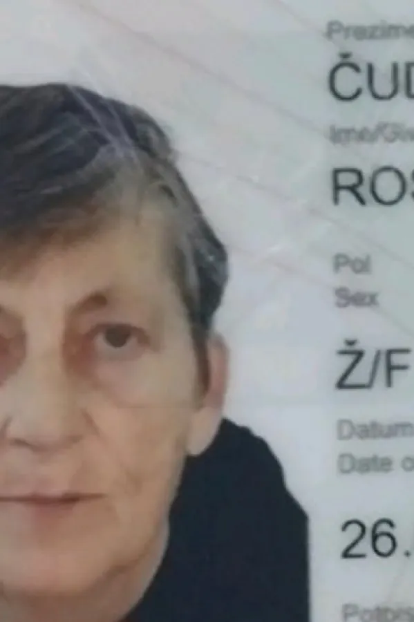 Herceg Novi: Nestala Rosa Čudić,&nbsp;porodica moli za pomoć