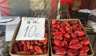 Za deset eura 14 kilograma paprika