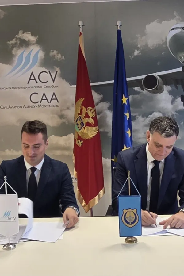 ACV i Op&scaron;tina Tivat potpisale sporazum: Udruženo protiv nezakonite upotrebe dronova