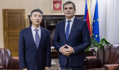 Ibrahimović primio u nastupnu posjetu ambasadora Narodne Republike Kine