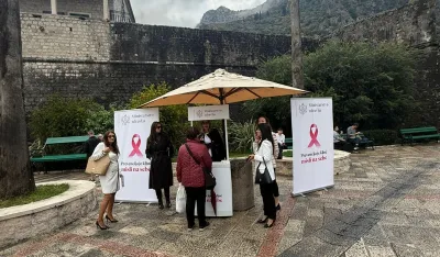 Ružičasti oktobar- mjesec posvećen prevenciji raka dojke obilježen u Kotoru