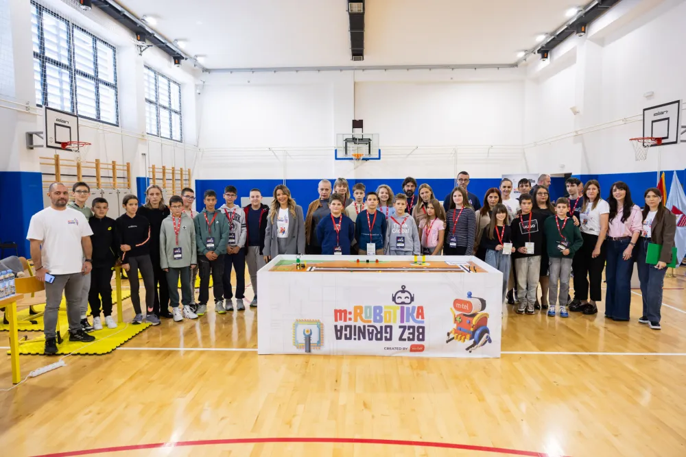 Mtel kompanija, robotika Bijelo Polje