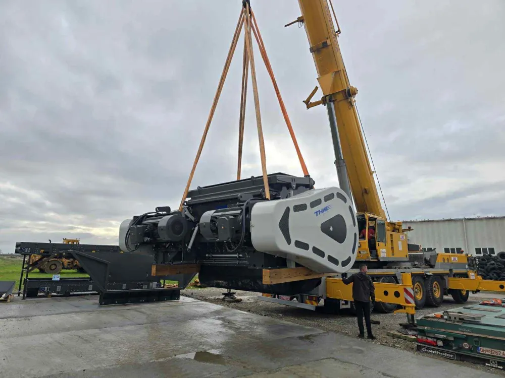 Deponija dobila novo postrojenje: Stigao &scaron;reder za sjeckanje guma