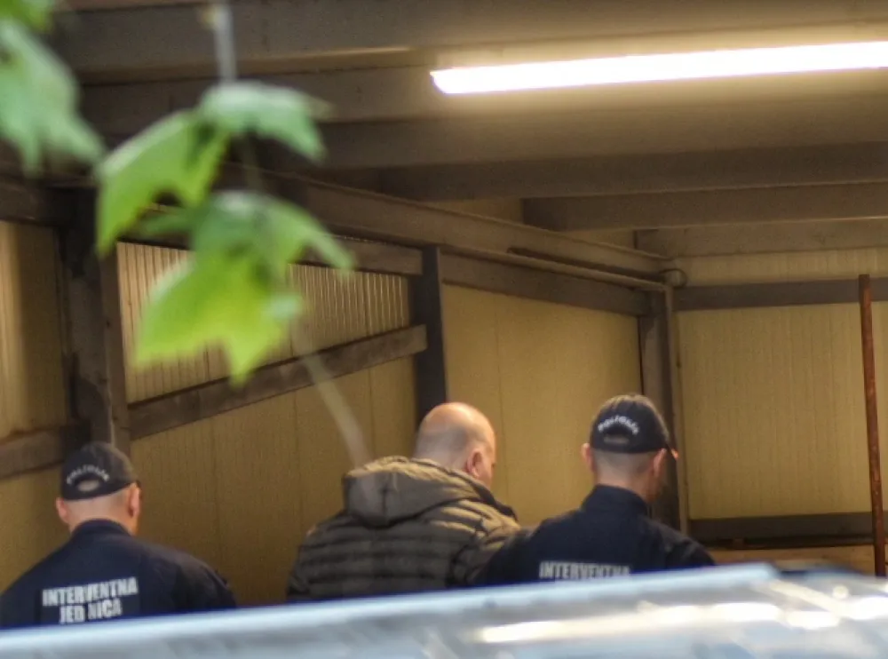 Danilo Mandić u sudnici 4. novembra