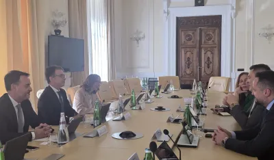 &Scaron;ahmanović u posjeti razvojnoj banci CDP u Rimu 