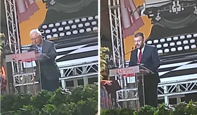 Kirjakos Haralambidis i Čedomir Antić