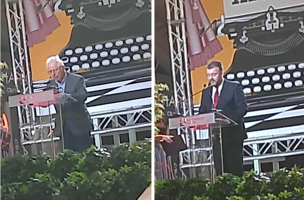 Kirjakos Haralambidis i Čedomir Antić