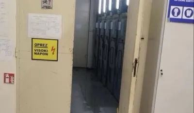 U trafostanicu u Ulcinju prodrla voda, mogući prekidi u snabdijevanju strujom