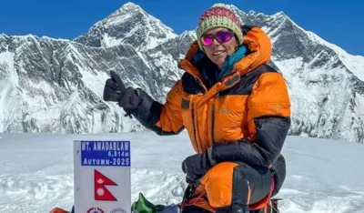 Marija Zogović - prva Crnogorka na vrhu Ama Dablam