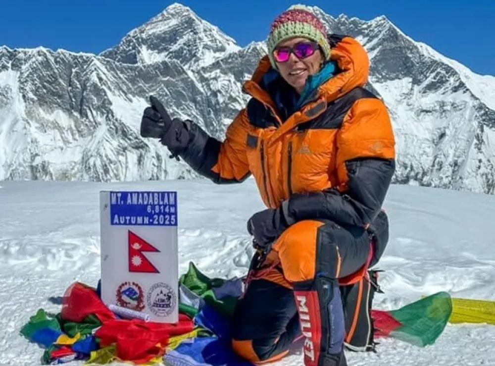 Marija Zogović - prva Crnogorka na vrhu Ama Dablam