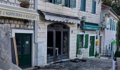 Herceg Novi: Požar u radnji turskog državljanina