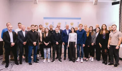 Potpisnici ugovora sa predsjednikom COK-a