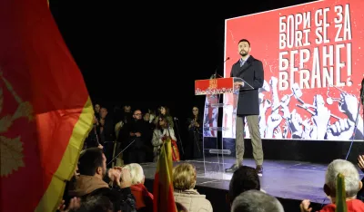 Živković u Beranama: Izbavićemo Crnu Goru iz ralja fa&scaron;izma i primitivizma