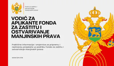 Fond za manjine jača kapacitete zajednica kroz objavu Vodiča za aplikante i edukativne obuke