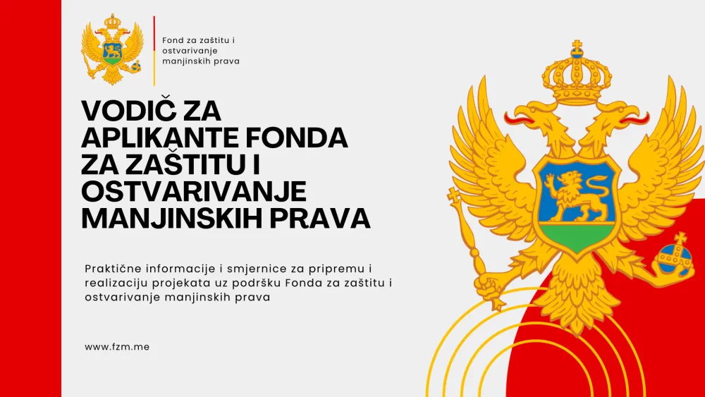 Fond za manjine jača kapacitete zajednica kroz objavu Vodiča za aplikante i edukativne obuke
