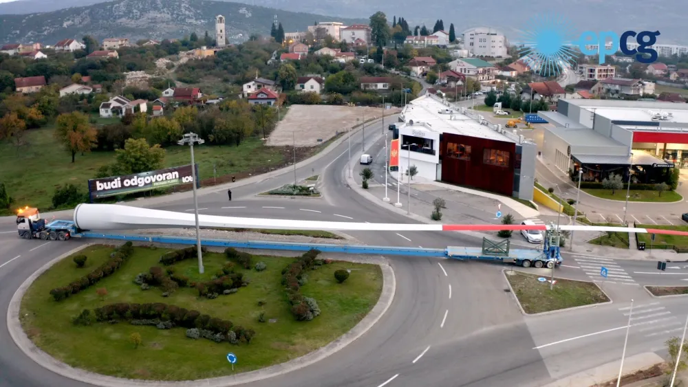 EPCG započela transport lopatica na kopnu u Evropi: Jo&scaron; jedan trijumf investicionog ciklusa