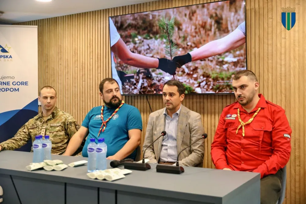 Akcija Op&scaron;tine Bar i Saveza izviđača Crne Gore: Projekat &bdquo;Boranka&ldquo; počinje na Golom brdu