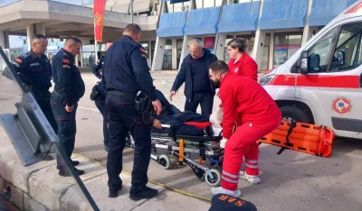 UPSUL: U Baru sa plovila evakuisan povrijeđeni albanski ribar