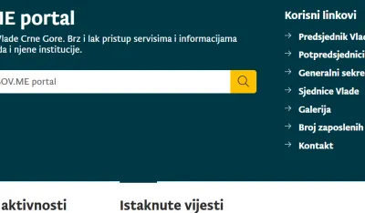 Vladin sajt ponovo dostupan