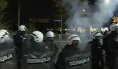 MUP i BIA optužuju "blokadere" za topovske udare - povrijeđen jedan policajac