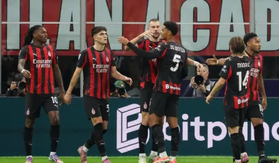 Slavlje fudbalera Milana