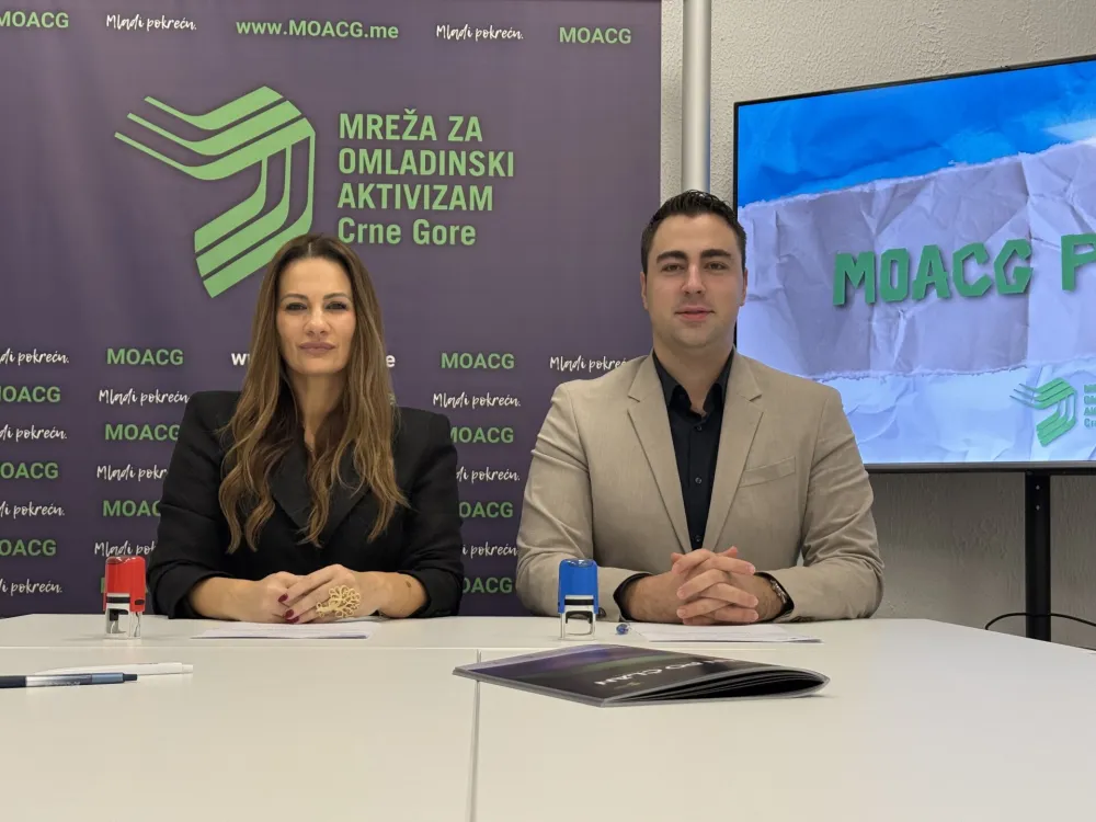 Vukićević i Nedović-Radulović potpisali sporazum o saradnji između MOACG i Op&scaron;tine Zeta