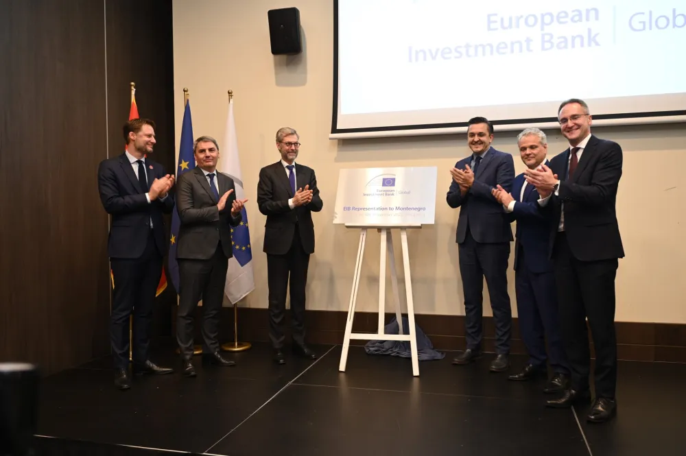 EIB Global otvara predstavni&scaron;tvo u Crnoj Gori