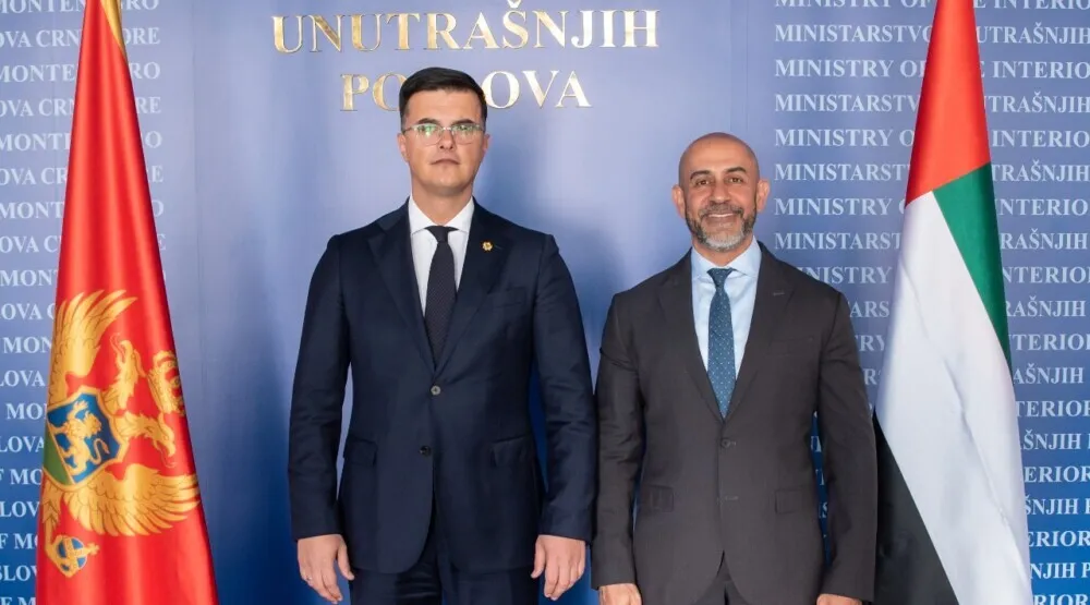 &Scaron;aranović-Lotah: UAE podržavaju napore Crne Gore u daljoj modernizaciji policije