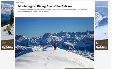 Britanski SNOW Magazine: Crna Gora je destinacija za sve sezone, ali zimi zaista dolazi do izražaja