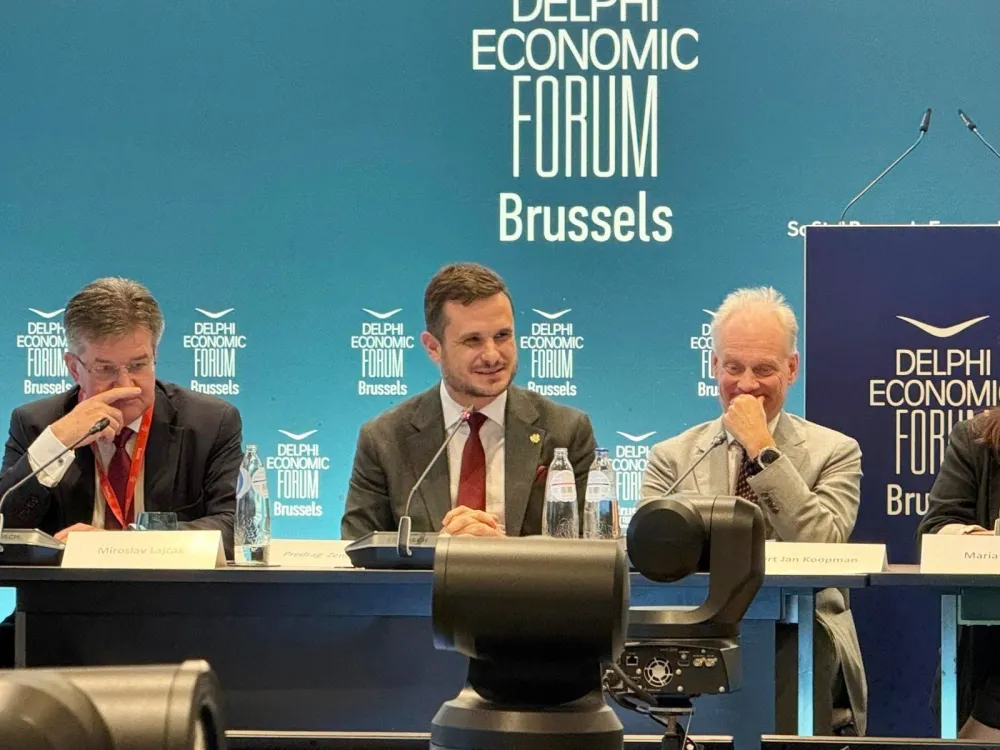 Zenović na 4. Delfi ekonomskom forumu u Briselu