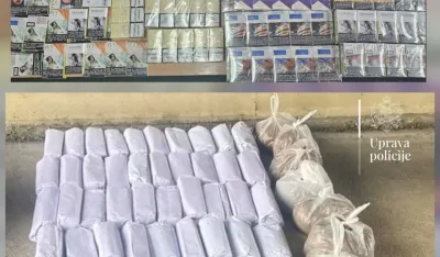 U akciji Uprave policije i Uprave carina zaplijenjene cigarete i duvan; procesuirana dva lica