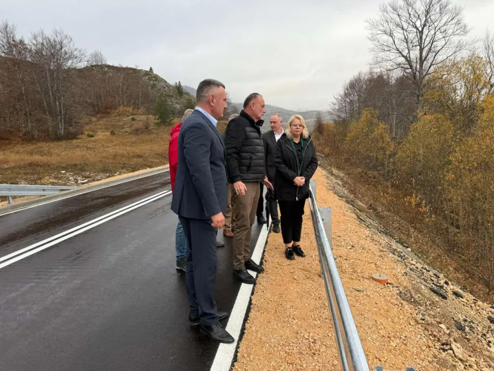 Prohodniji i bezbjedniji put &Scaron;avnik-Žabljak: Zavr&scaron;ena sanacija klizi&scaron;ta Provalija