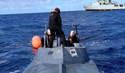 Zaustavljena podmornica sa kokainom