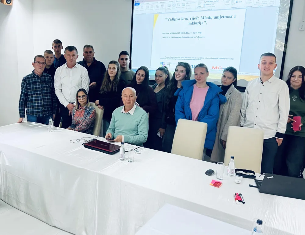 Mladi iz Bijelog Polja, Leskovca i Petrovca na istom zadatku: Kroz umjetnost i dijalog do inkluzivnog dru&scaron;tva