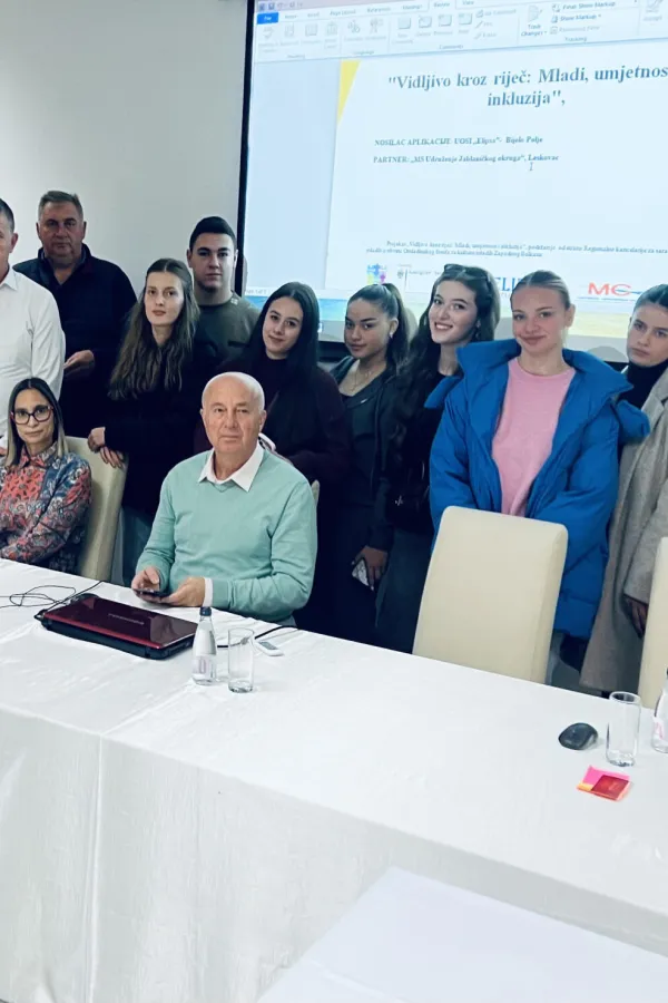 Mladi iz Bijelog Polja, Leskovca i Petrovca na istom zadatku: Kroz umjetnost i dijalog do inkluzivnog dru&scaron;tva