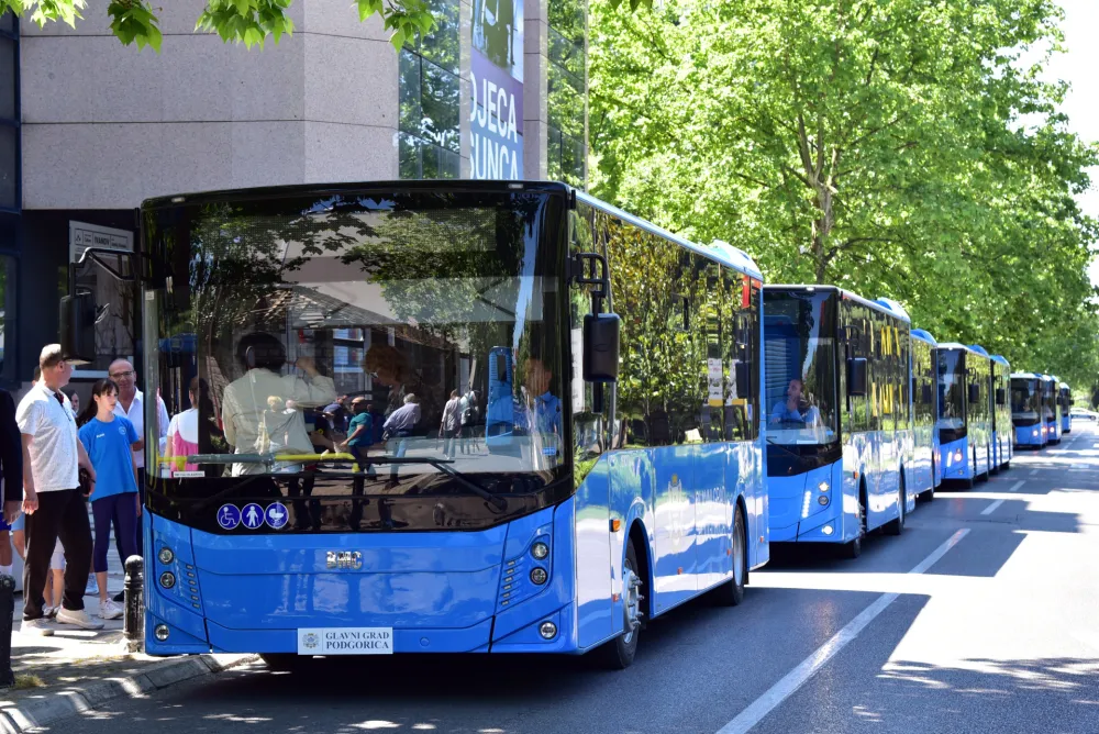 Bez gradskog prevoza u Podgorici od devet do 16 časova