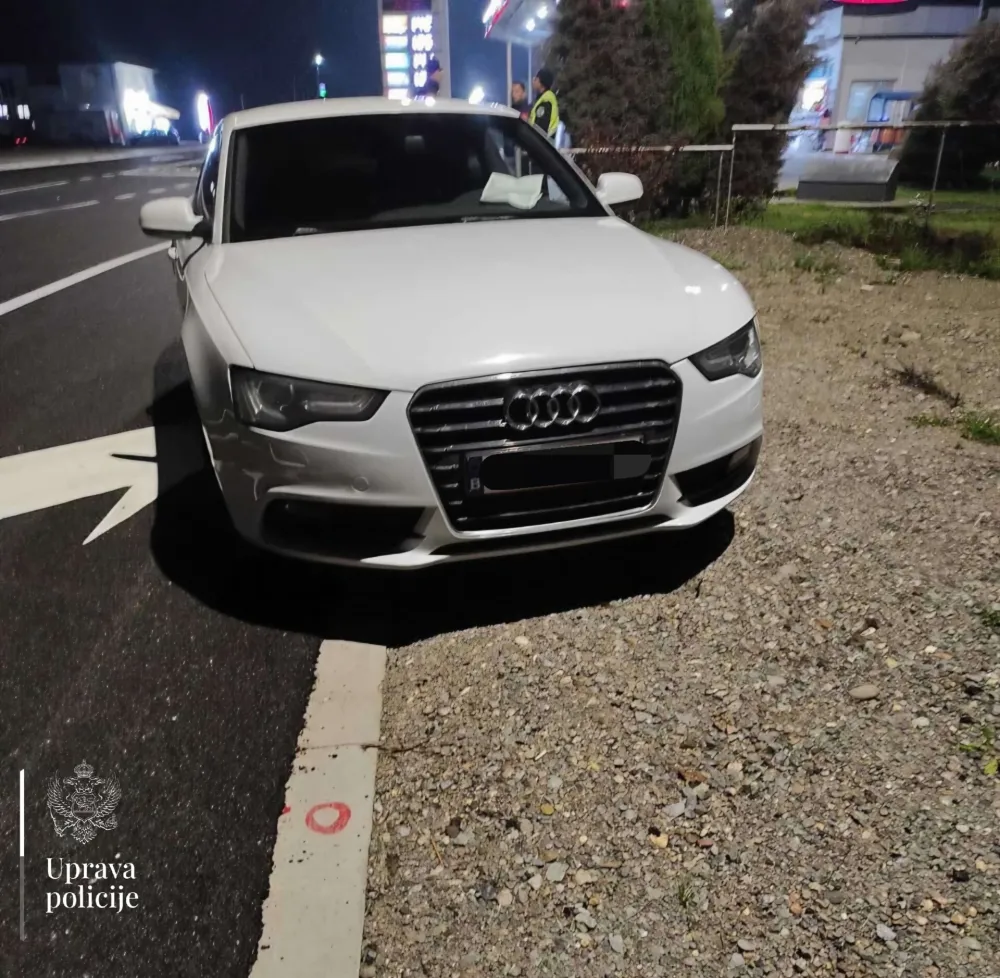 Bijelo Polje: Krivična prijava protiv Belgijanca, vozio automobil sa falsifikovanom registracijom