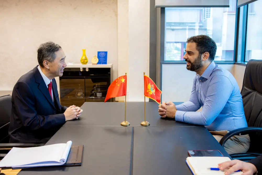 Radulović i Sijufeng: Nastaviti saradnju u oblasti pomorskog povezivanja