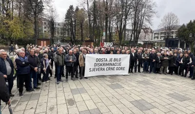 Skup biv&scaron;ih radnika sa sjevera: Podr&scaron;ka za sve ili protest sele ispred Vlade