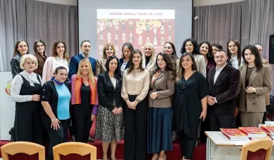 Milena Milatović u &scaron;koli u Tuzima: Djeca su čuvari na&scaron;e kulturne raznolikosti