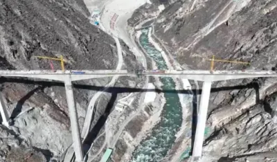 (VIDEO) Novi most u Kini djelimično se uru&scaron;io nakon padavina