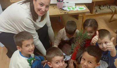 Djecu vrtića "Đina Vrbica" posjetili zaposleni iz Zelenila