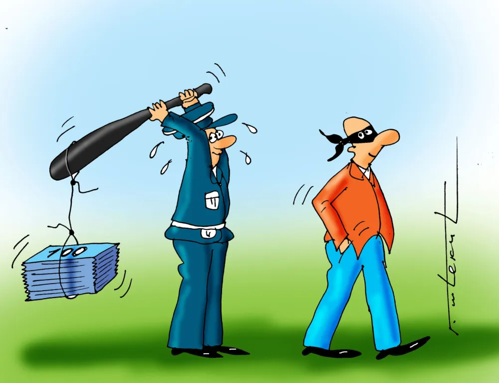 Goran &Scaron;ćekić karikatura Dana