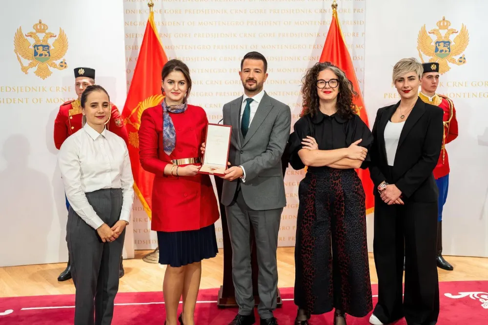 Milatović odlikovao čuvare prostora i ba&scaron;tine: Dru&scaron;tvena odgovornost najvi&scaron;i izraz patriotizma