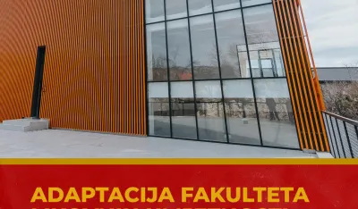 adaptacija fakulteta likovnih umjetnosti na cetinju